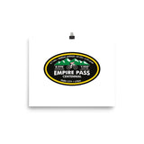 Empire Pass Centennial - Park City, UT Photo paper poster