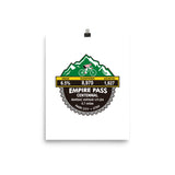 Empire Pass Centennial - Park City, UT Photo paper poster